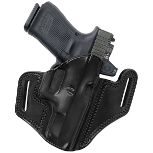 Galco Combat Master 2.0 Belt Holster for Glock 19 Gen 1-6 With or Without Red Dot Black RH