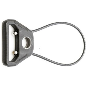 Blue Force Gear Molded Universal Wire Loop Sling Attachment Push Button 2.75" Black