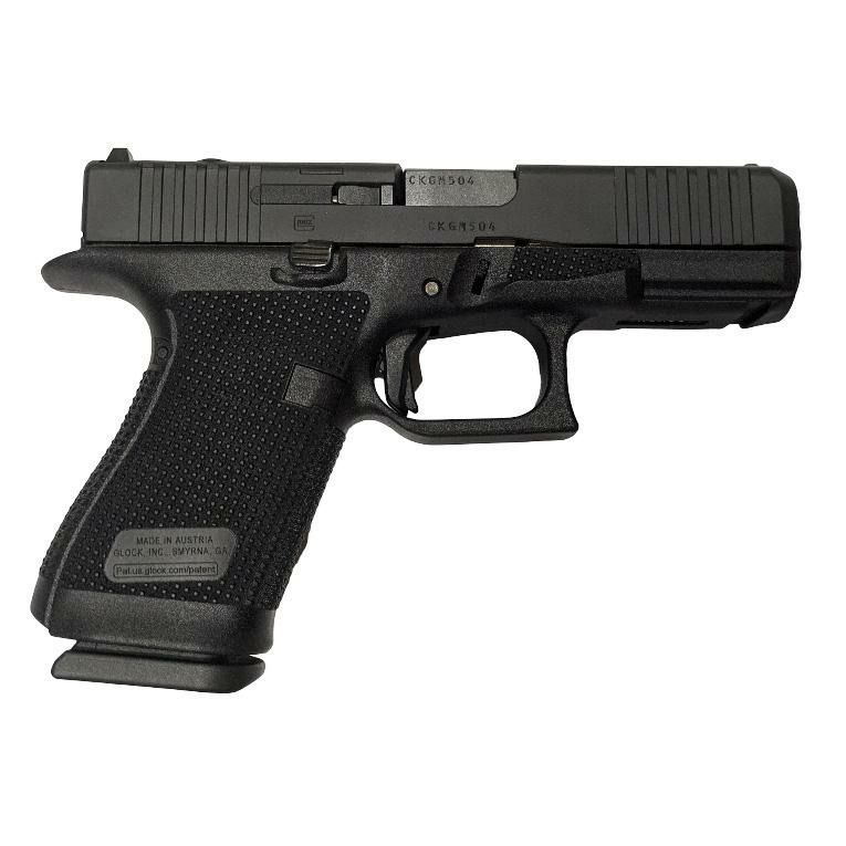 Glock 19 Gen 6 Handgun 9mm Luger 15rd Magazines (3) 4.02" Ported Barrel Black Cerakote Austria