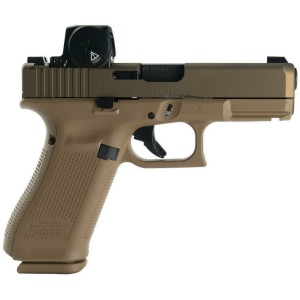 Glock V-Series Model 19 Handgun 9mm Luger 15rd Magazines (3) 4.02" Barrel FDE Vortex Defender US Made