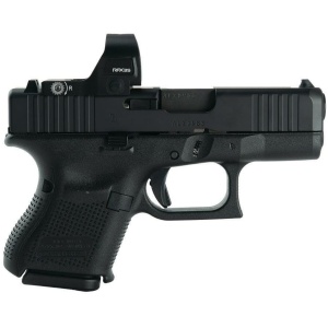 Glock V-Series Model 26 Handgun 9mm Luger 10rd Magazines (3) 3.43" Barrel Black US Made w/Viridian RFX35 Green Dot