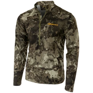 Muddy TR Lightweight Quarter Zip Long Sleeve Shirt Veil Canyon Grey 3XL