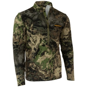 Muddy TR Lightweight Quarter Zip Long Sleeve Shirt Veil Canyon Hybrid M