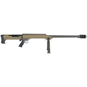 Barrett Model 99 Rifle 50 BMG Single Shot 32" Heavy Barrel FDE Finish w/Bipod and Pelican Hardcase