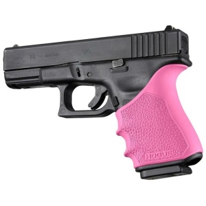 Hogue HandAll Beavertail Grip Sleeve Glock 19 23 32 38 Gen 3-4  Pink