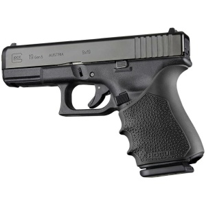 Hogue HandAll Beavertail Grip Sleeve Glock 19 23 32 38 Gen 1-2-5 Black
