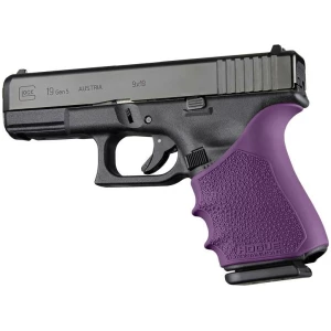 Hogue HandAll Beavertail Grip Sleeve Glock 19 23 32 38 Gen 1-2-5 Purple