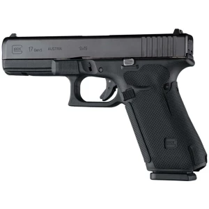Hogue Wrapter Adhesive Grip Glock 17/17 MOS/34 MOS/45/45 MOS/19x (Gen 5) No Backstrap Rubber Block Texture Black