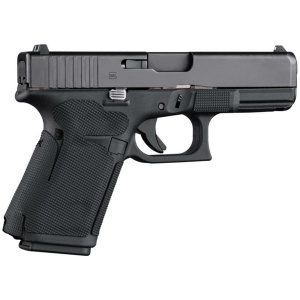 Hogue Wrapter Adhesive Grip Glock 19/19 MOS/44 (Gen 5) No Backstrap Rubber Block Texture Black