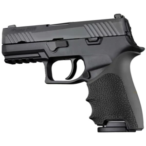 Hogue HandAll Beavertail Handgun Grip Sleeve for Sig Sauer P320 Compact Black