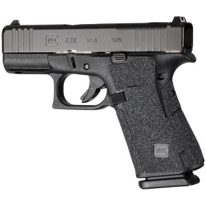 Hogue Wrapter Adhesive Grip Glock 43x/48 Heavy Grit Black