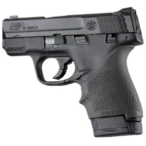 HandAll Beaver Tail Grip Sleeve S&W M&P Shield Ruger LC9 Glock 26/27 Black