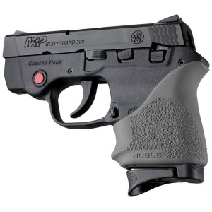 Hogue HandAll Beavertail Handgun Grip Sleeve for S&W Bodyguard 380/Taurus TCP & Spectrum Slate Grey