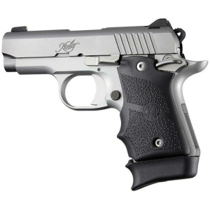 Kimber Micro 9 Ambi Safety Rubber Grip with Finger Grooves Black