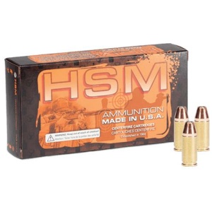 HSM Self-Defense Handgun Ammunition .32 H&R 100gr JHP 1150 fps 50/ct