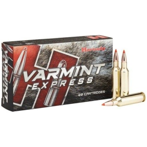 Hornady Varmint Express Rifle Ammunition 6mm Creedmoor 87 gr V-MAX 3210 fps 20/ct