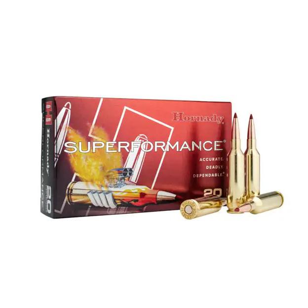 Hornady Superformance CX Rifle Ammunition 22 Creedmoor 65gr PT 3650 fps 20/ct