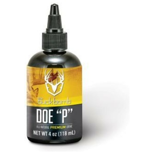 Buck Bomb Doe ?P? Liquid 4 oz with 4 Wicks