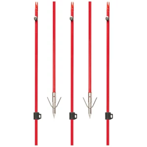 Cajun Bowfishing Fiberglass Arrow with Piranha Long Barb XT