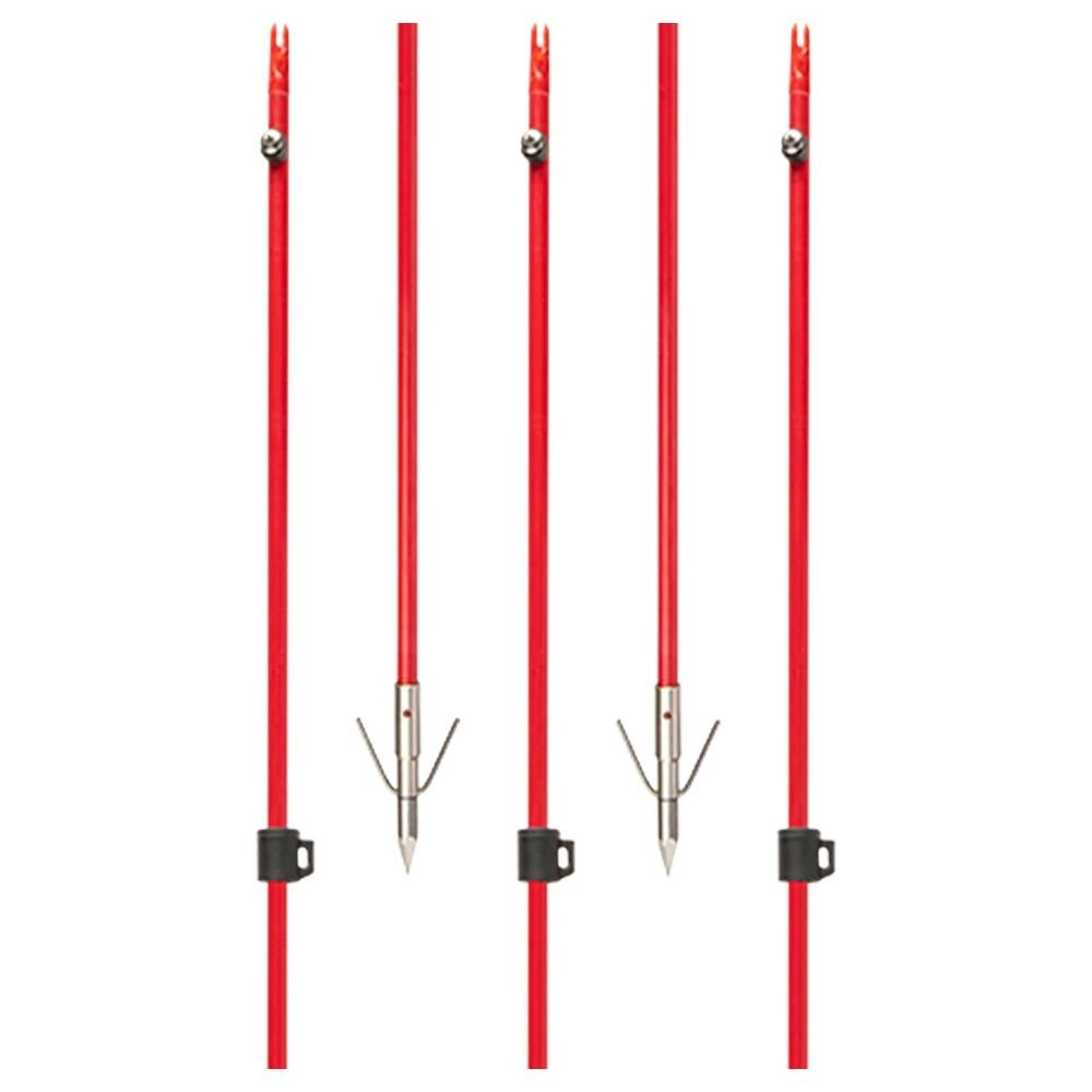 Cajun Bowfishing Fiberglass Arrow with Piranha Long Barb XT
