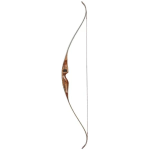 Bear Traditional Bow Super Grizzly RH50 Shedua/Black Stripe