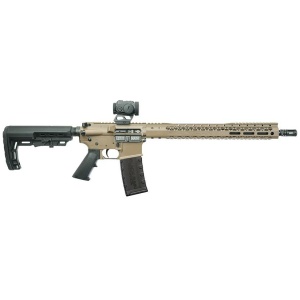 Black Rain Ordnance BRO Spec 15 w/Zerotech Trace Red Dot Rifle 5.56mm 30rd Magazine(1) 16" Barrel Coyote Finish
