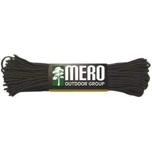 Mero 550 Paracord - 100' 550 lb Black