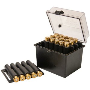 Berry's Mfg Safari Ammo Box 20rd Large Rifle Clear/Black