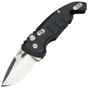 Hogue A01-Microswitch Automatic Folder 2" Blade Black