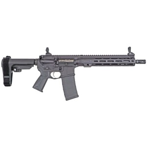 LWRC ICMKII Pistol 5.56mm 30rd Magazine 12'' Barrel Black w/SBA3 Brace