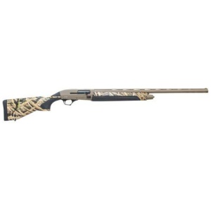 Pointer FT21 Semi-Auto Shotgun 20ga 3" Chamber 5rd Capacity 28'' Barrel FDE Receiver Shadowgrass Blades Stock