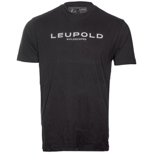 Leupold Riflescopes Short Sleeve Shirt Black 2XL