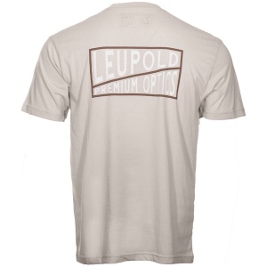 Leupold Premium Optics Short Sleeve Tee Sand 2XL