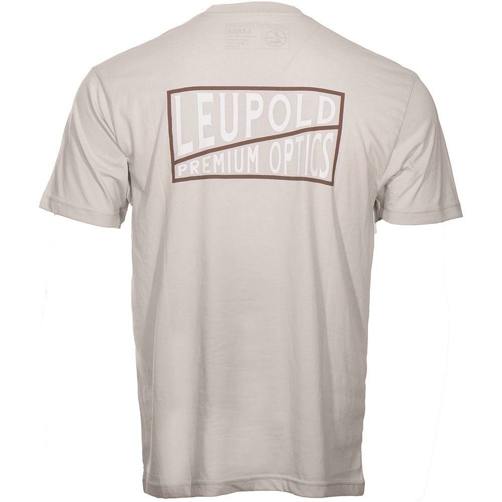 Leupold Premium Optics Short Sleeve Tee Sand 2XL