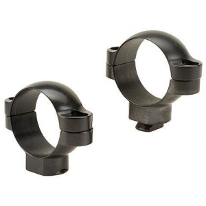 Leupold 2-Piece STD Windage Adjustable Steel Rings 30mm High Gloss