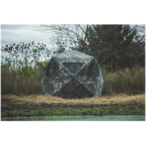 Ameristep Brickhouse Wide Bottom Extreme Ground Blind Mossy Oak Country DNA