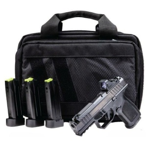 Rost Martin RM1S Comp Handgun Bundle 9mm Luger 15(4)rd Magazines 3.6" Barrel Black Viridian Red Dot Pistol