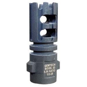 Gemtech 5.56mm Muzzle Brake 1/2-28 Thread