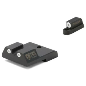 Perfect Dot NS Set w/White Front + U White Rear for CZ-USA P-07 & P-09