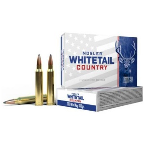 Nosler Whitetail Country Rifle Ammunition .300 Win Mag 180gr SP 20/ct