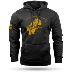 Nine Line Pooh Bear Hooded Sweatshirt Black L