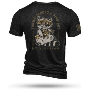 Nine Line Tactical Trash Panda Tri-Blend T-Shirt Black XL