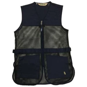 Bob Allen Full Mesh Dual Pad Shooting Vest Navy Blue XL