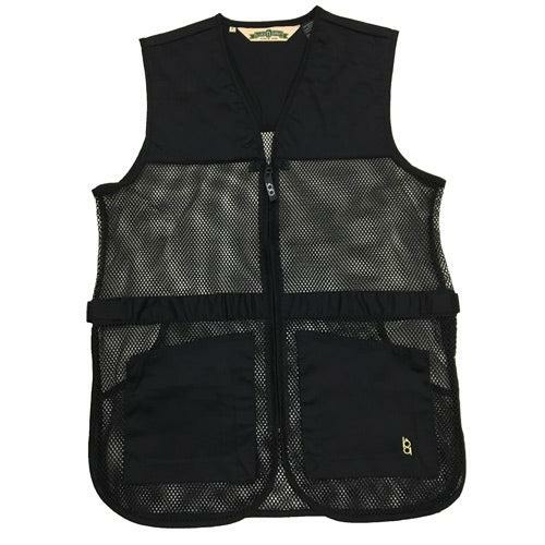 Bob Allen Full Mesh Dual Pad Shooting Vest Black M