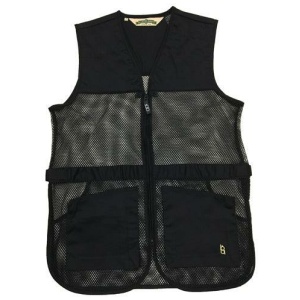 Bob Allen Full Mesh Dual Pad Shooting Vest Black L