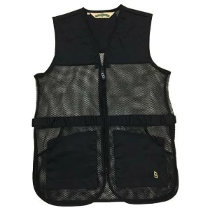 Bob Allen Full Mesh Dual Pad Shooting Vest Black 2XL
