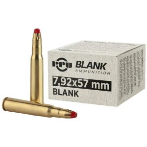 PPU Blank Rifle Ammunition 7.9X57 (8mm Mauser) Blanks 20/ct