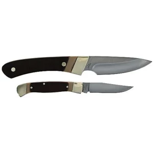 Old Timer Fixed and Folder Knife Combo 2/ct