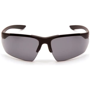 Pyramex Venture Gear Drone 2.0 Shooting Glasses Black Frame with Grey Anti-Fog Lens