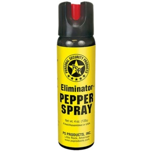 Personal Security Products Pepper Spray Gel with Flip Top and Belt Clip 4 oz